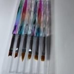 ΣΕΤ ΠΙΝΕΛΑ ΑΚΡΥΛΙΚΟΥ ONE STROKE KAI GEL
