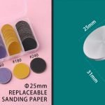 Κασετίνα με 120 Αυτοκόλλητα Pododisk & Στέλεχος