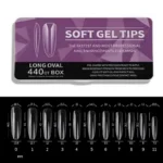 440 Long Oval Soft Gel Tips 11 Sizes