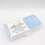 240 Soft Gel Tips Medium Square Clear Soak Off